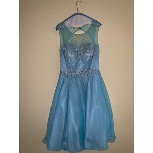 Baby Blue short dress
